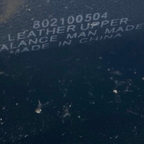 Ralph Lauren Women's Black Gold Logo Croc Leather Chain Slip On Loafers Shoes 6M - Picture 6 of 6